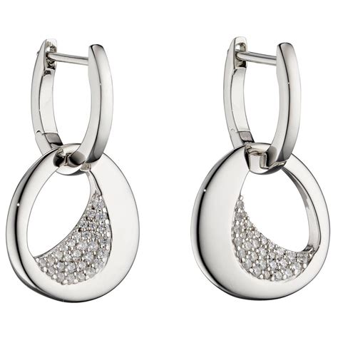 Boucles d'Oreilles en Argent de Luxe 